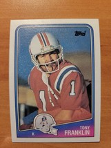 1988 Topps #183 Tony Franklin - New England Patriots - NFL - Fresh Pull - $1.79