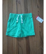 Little Wonders Girls Green 0-3 Months Shorts-Brand New-SHIPS N 24 HOURS - $11.76