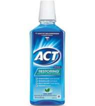 ACT Restoring Anticavity Mouthwash Cool Mint 18.0fl oz - $16.99