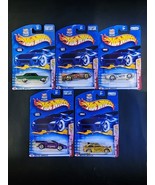 Hot Wheels 2003 Flaming Hot Wheels-Full Set 1-5-Camaro-Ford-Callaway-Pon... - $24.57 CAD