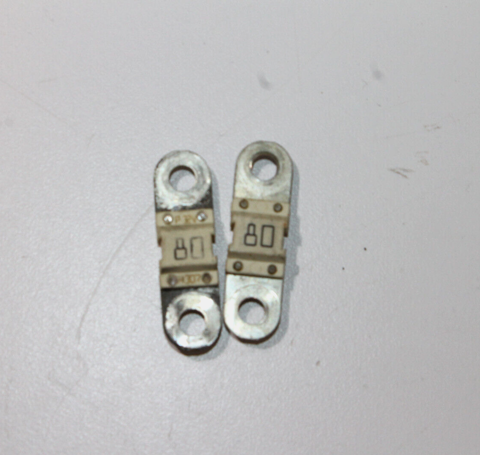 2x Audi / Volkswagen Assorted Main Fuse 80 Amp MIDI Bolt-Down - $13.80