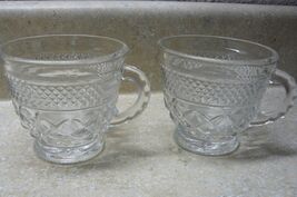 Anchor Hocking Wexford Glass Coffee/Punch Cups-2  #216 - $2.99