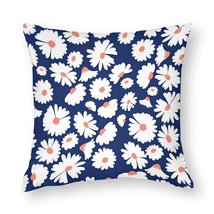 Mondxflaur Daisy Pillow Case Covers for Sofas Couches Polyester Decorative Home - £8.78 GBP+