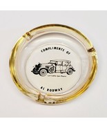 1928 Cadillac Sport Phaeton Complements Of Al Rodeway Ashtray - $201.09 MXN
