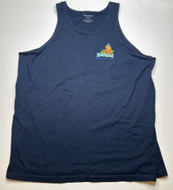 Men’s Navy Blue Tank Top Margaritaville “It’s 5 o&#39;clock Somewhere” Navy ... - £11.79 GBP