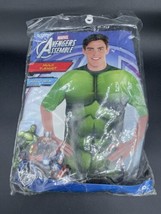 Halloween Costume Marvel Avengers Assemble Hulk Adult Shirt Size S/M - £6.94 GBP