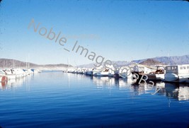 1970 Lake Mead Marina Docked Boats Las Vegas Ektachrome 35mm Slide - £2.71 GBP