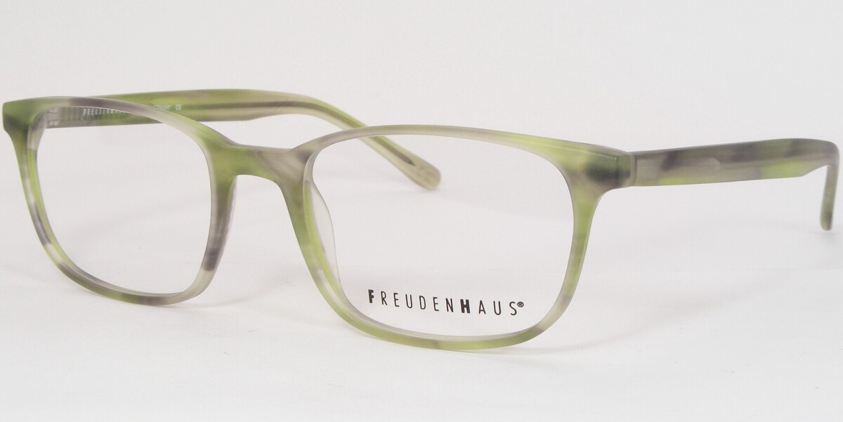 FreudenHaus Nessi Daisygreen ÚNICO RARO GAFAS MARCO 51-19-140mm - $175.07