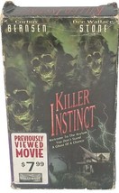 VTG VHS Killer Instinct Corbin Bernsen Dee Wallace Stone PaigeHorror B-Movie - $10.88