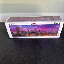 Brooklyn Bridge NYC Eurographics 1000pcs Puzzle Panoramic 360 View Seale... - $9.89