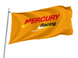 Flag 3x5 outdoor, Mercury Racing Size -3x5Ft / 90x150cm, Garden flags - £23.43 GBP