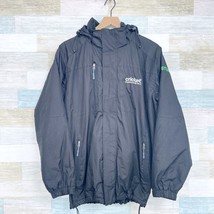 Cricket Wireless Fleece Lined Hooded Winter Jacket Black Employee Uniform Small - £34.84 GBP
