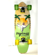 Kryptonics 27″ Mini Longboard Complete Skateboard 27&quot; x 8.5&quot; Tikki Hammo... - $19.99