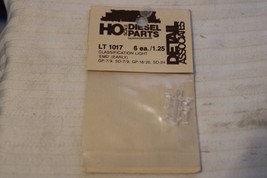 HO Scale Detail Associates, Pack of 6, Classification Light EMD Early, #... - £11.15 GBP