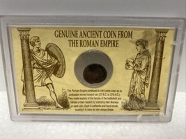 Genuine Ancient Coin From The Roman Empire In Display Case - $19.75