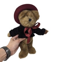 Vintage 1990s Boyds Bear Brown Madeline Willoughby Red Hat Plush Soft To... - €34,31 EUR