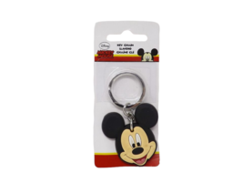 The Hillman Group Rubber Character Key Ring - New - Mickey Mouse - £10.26 GBP