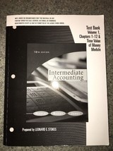 Intermediate Accounting 10th Edition By Leonard E.Stokes VERY RARE ISBN ... - £195.46 GBP