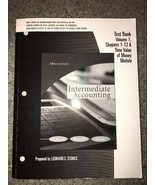 Intermediate Accounting 10th Edition By Leonard E.Stokes VERY RARE ISBN ... - £227.56 GBP