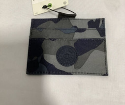 Kipling Men&#39;s Daria KI1234 Multicolor Camouflage Portable Card Holder Slim - $18.69