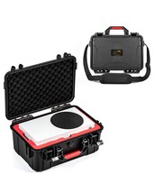 Professional Deluxe Waterproof Case Soft Lining Hard Case With Shoulder For Xbox - £67.79 GBP