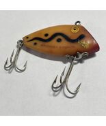 Swimmin Minnow Fishing Lure  Old Fishing Lures Orange Black - $158.65 MXN