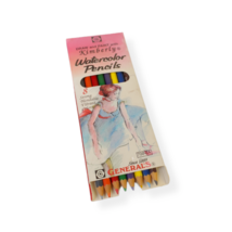 Generals Kimberly Watercolor Pencils 8 Blendable Vibrant Colors FREE SHIP Vtg - £9.38 GBP