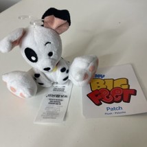 Disney Tiny Big Feet Dogs 101 Dalmatians Patch 4” Mini Micro Plush - £15.62 GBP