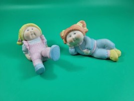 Cabbage Patch Kids Ceramic Figurines 1984 Lot of 2 Figurines GUC - £9.18 GBP