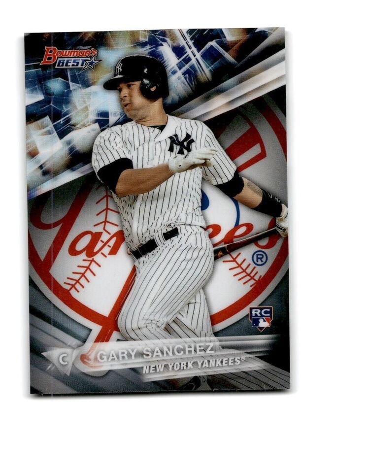 Primary image for 2016 Bowman's Best #3 GARY SANCHEZ  RC Rookie Refractor New York Yankees
