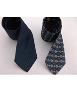 2 SILK TIES CRAZY HORSE A CLAIBORNE CO IMPORTED SILK AND JOHN AND MARO N... - $9.99