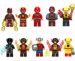 10Pcs Superhero The Flash Minifigures Assembly Building Figure Block Bricks - £19.60 GBP