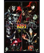 KISS Band Victor 24 x 35 "Choppers" Collage Custom Poster - Concert Coll... - $45.00