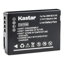 Kastar Lithium Ion Battery For Panasonic Lumix DMC-ZS5 DMC-ZS6 DMC-ZS7 DMC-ZS8 D - £15.73 GBP