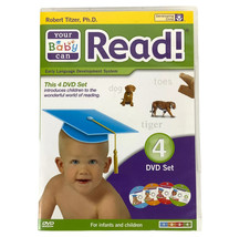 Your Baby Can Read DVD 4 Disc Robert Titzer Early Language Development System - $3.99