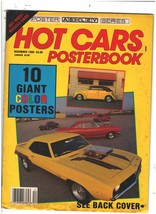 Ashley Poster December 1988 Hot Cars Posterbook, 10 color posters - $16.78