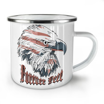 America Eagle Free USA NEW Enamel Tea Mug 10 oz | Wellcoda - £20.24 GBP