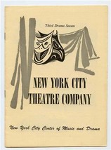 She Stoops to Conquer Program New York City Theatre Company Holm Ives Ah... - $17.82