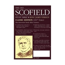 The Old Scofield Study Bible: King James Version, Black Bonded Leather ,... - £26.31 GBP