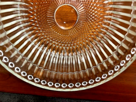 ART DECO BOWL w/ Pearl Beaded Trim 6" - NICE - $12.62