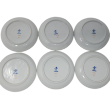 Vintage West Germany floral saucers plate set of 6 - £23.73 GBP