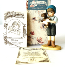 Jan Hagara Brian Porcelain Miniature Figurine M11350 Ltd Ed w/ Box &amp; COA... - £15.21 GBP