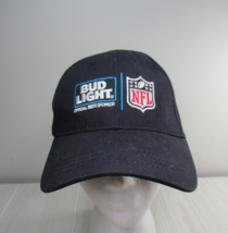 Bud Light NFL Shield Hat Cap Snapback Adjustable Mens navy blue - $7.20
