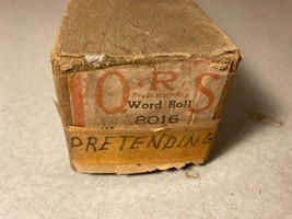 Vintage QRS 8016 Pretending Piano Roll - £7.85 GBP