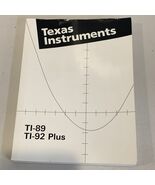 Texas Instruments TI-89 TI-92 Plus 1999 Owners Manual Guidebook Instruct... - €6,61 EUR