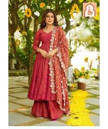 Red Anarkali Suit set - €51,86 EUR