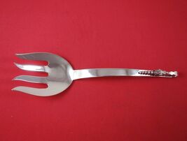 Blossom by Unknown Mexican Sterling Silver Salad Serving Fork 9 3/4&quot; - €212,79 EUR