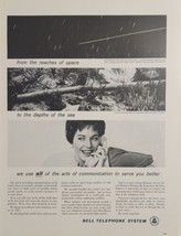 1961 Print Ad Bell Telephone System All the Arts of Communication Lady o... - $20.68