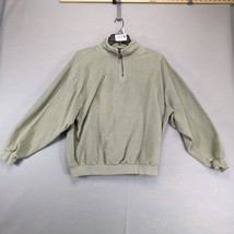 SDI Aviara Golf Club 1/4 Zip Pullover Sweatshirt Mens L Cotton Flannel C... - €23,30 EUR