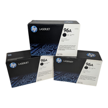 3 HP LaserJet 96A C4096A Black Toner Cartridge Brand New Genuine OEM - $64.30